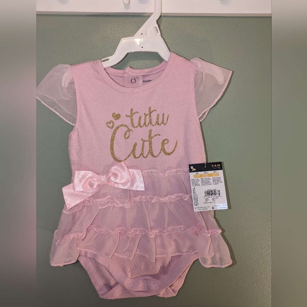 NWT tutu onesie